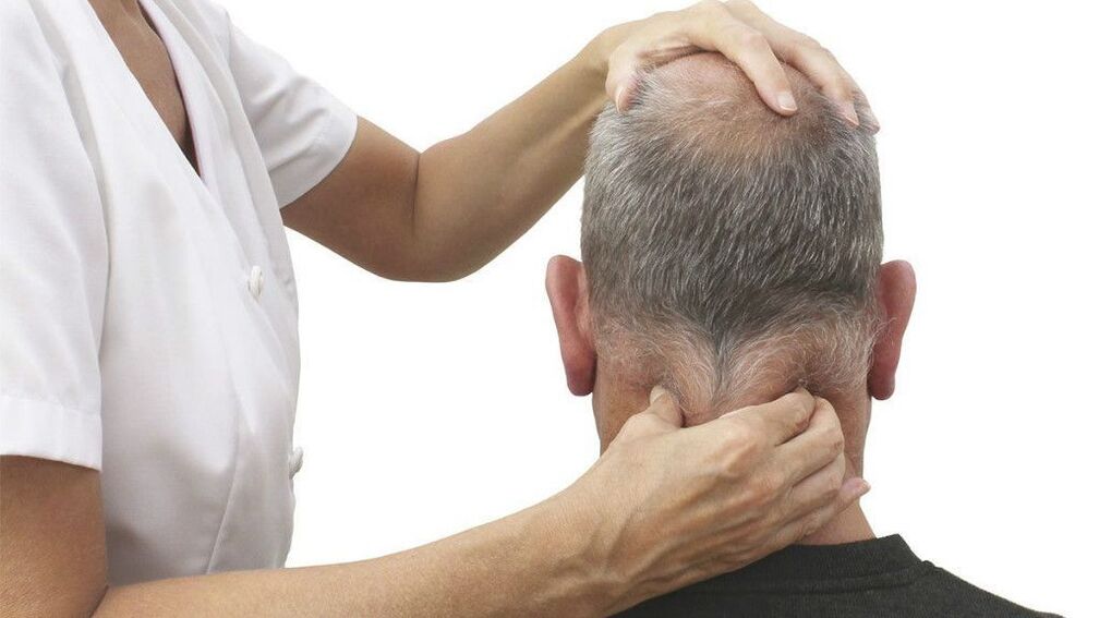 Perform therapeutic neck massage